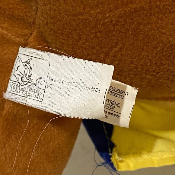 Vtg Nanco Tom and JERRY Three Musketeers Plush Mouse 15" Stuffed Animal Rodent - Picture 5 of 6